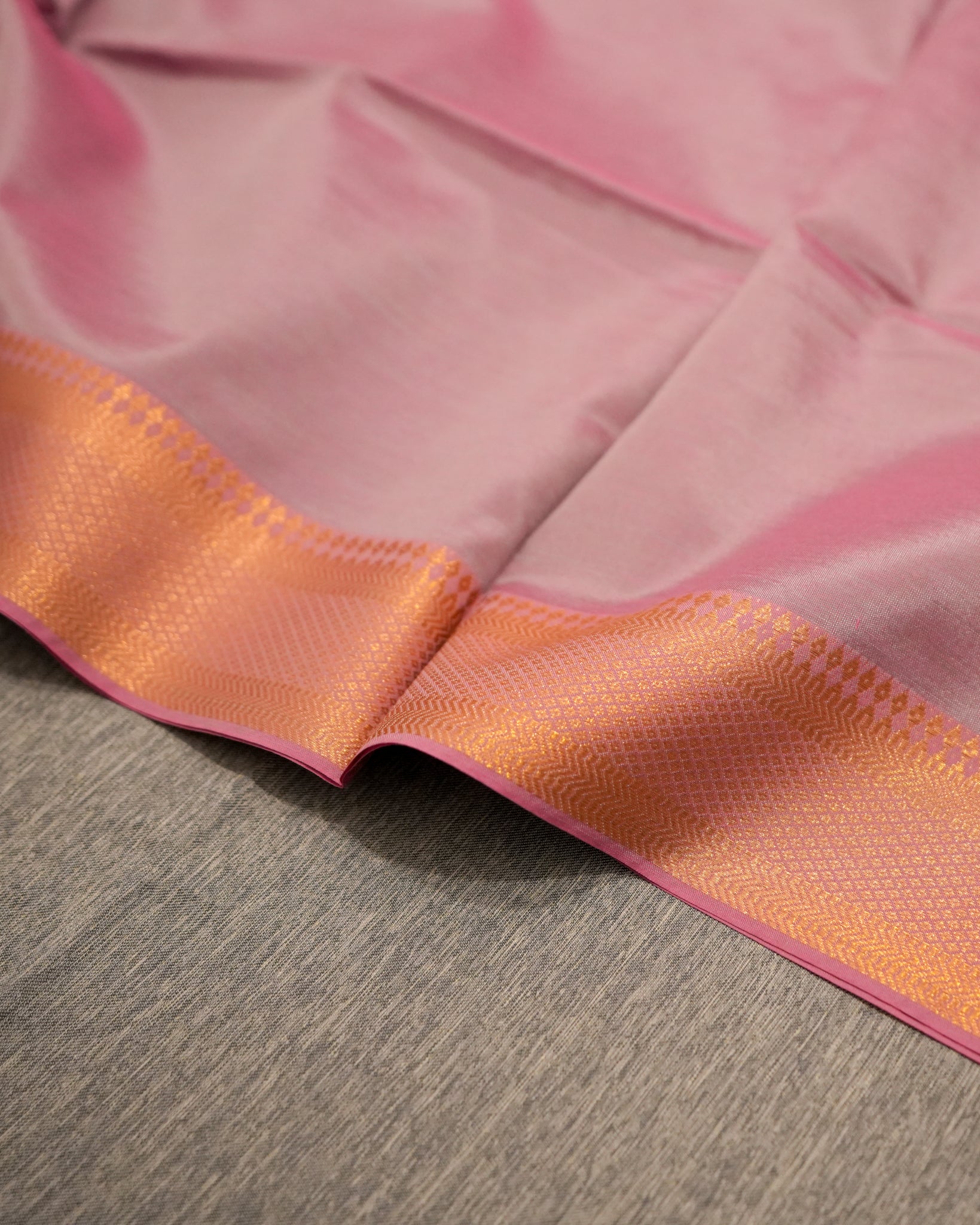 Pink Mangalagiri Handloom Dupatta