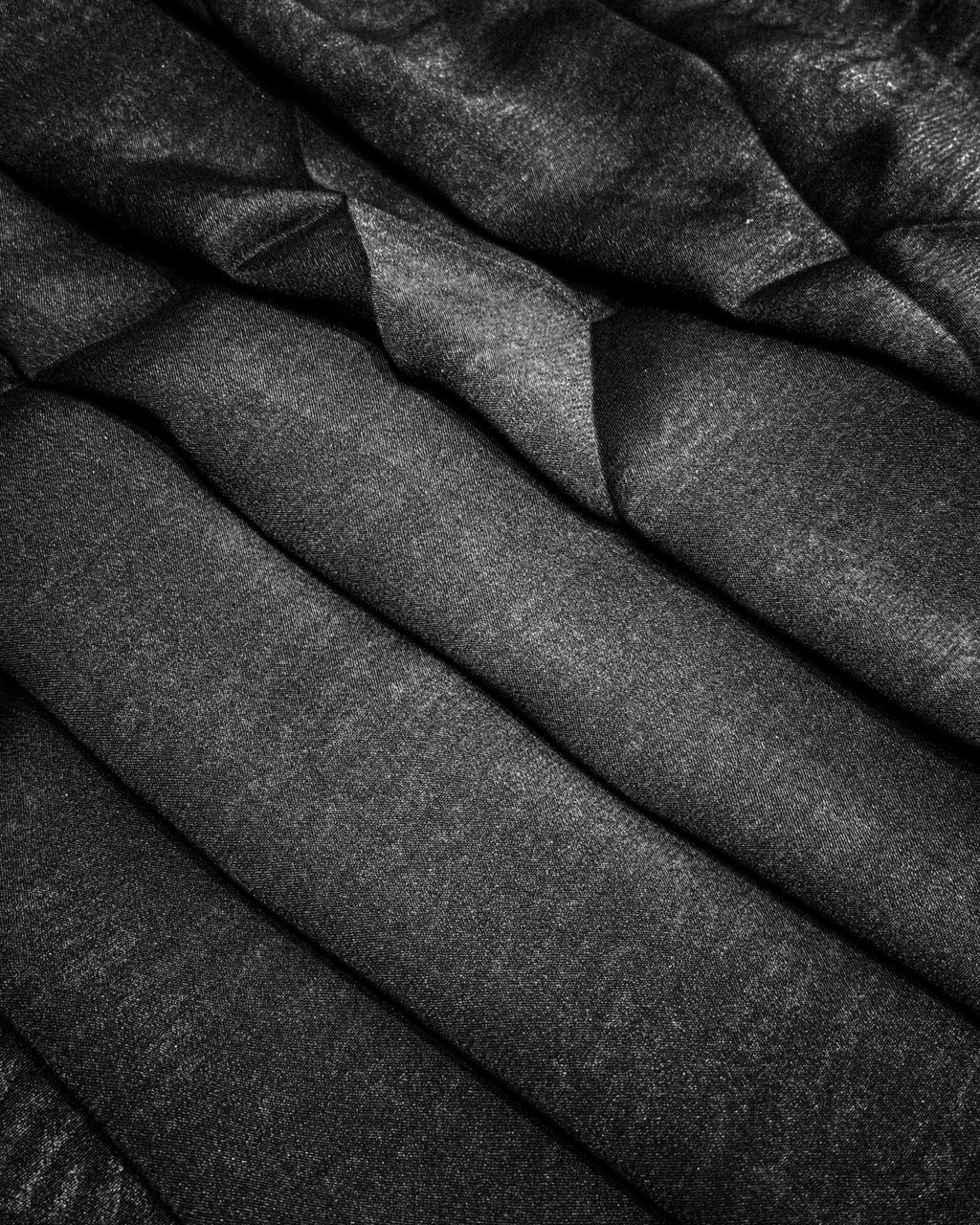 Premium Chiffon Saree with Embroidery Border – Black & White