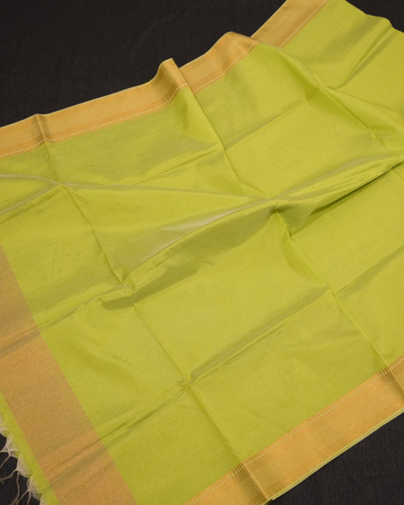 Green Mangalagiri Handloom Dupatta